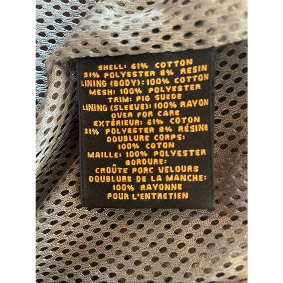 Vintage Cole Haan Country Lightweight Jacket Suede Trim 1990s Size Small - Picture 14 of 14